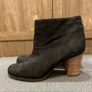 Cole Haan Cassidy Leather Stack Heel Ankle‎ Booties